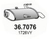 ASSO 36.7076 End Silencer